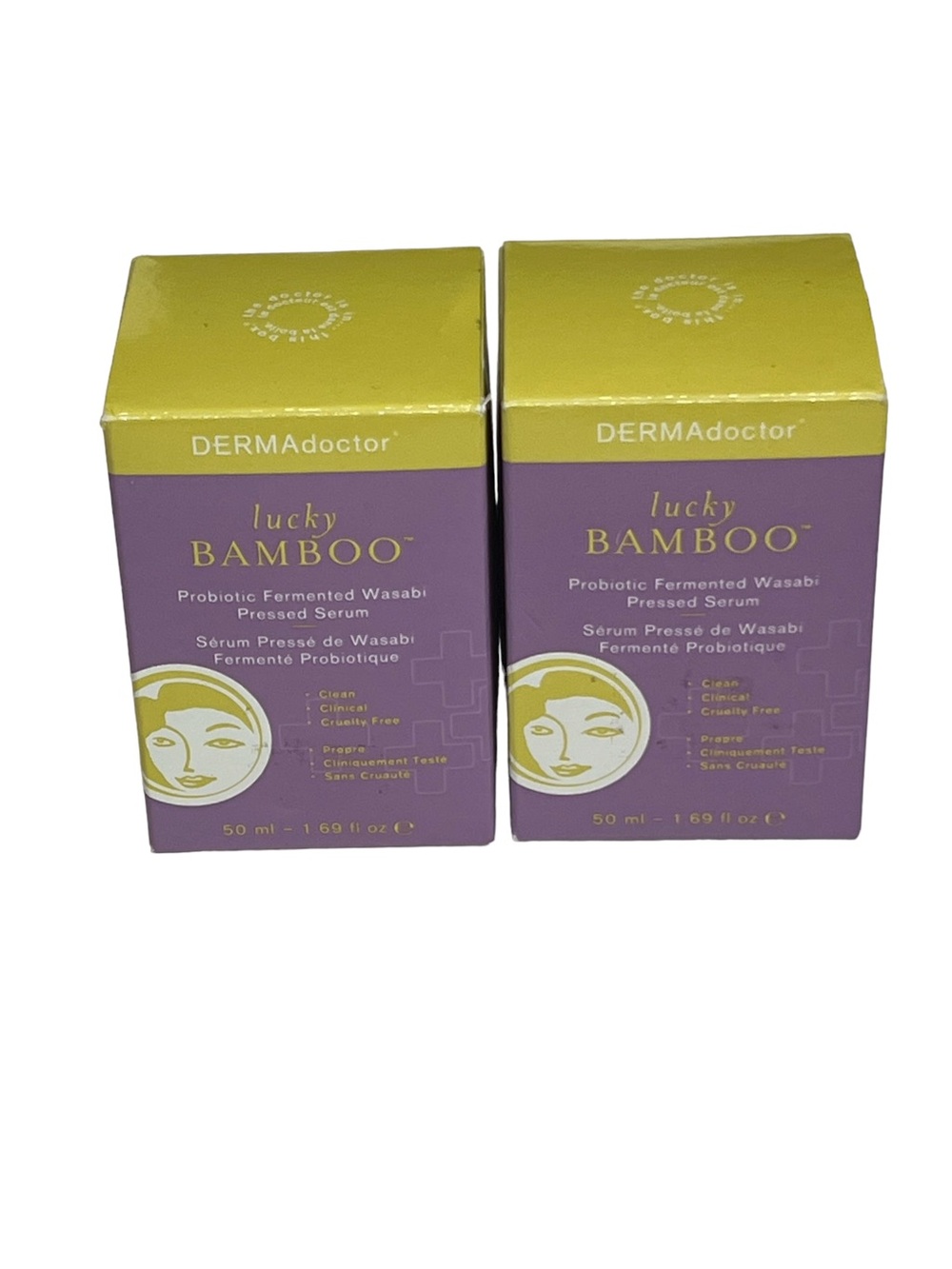 2 Dermadoctor Lucky Bamboo Probiotic Fermented Wasabi Pressed Serums